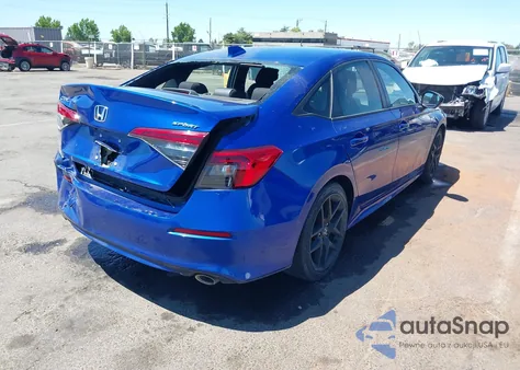 2022 Honda Civic Sport from USA, damaged, VIN 2HGFE2F54NH548758